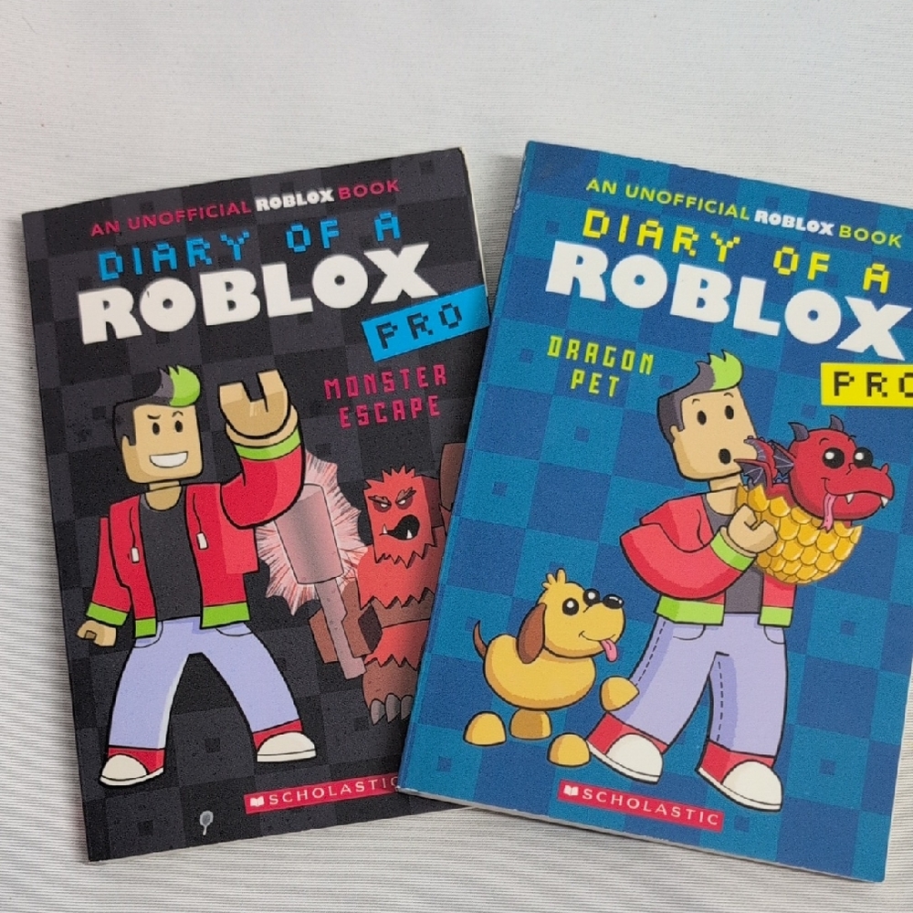 Scholastic Diary of a Roblox Pro - Monster Escape & Dragon Pet